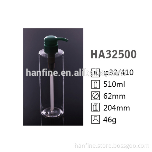2016 Plastic PET Bottle For Shampoo lotion